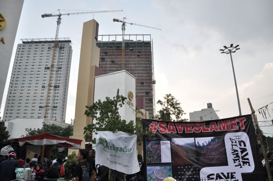 Aksi tolak PLTPB Baturraden untuk selamatkan Gunung Slamet