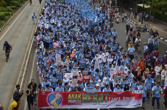 Kampanye anak Indonesia hebat tanpa rokok