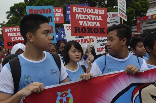 Kampanye anak Indonesia hebat tanpa rokok