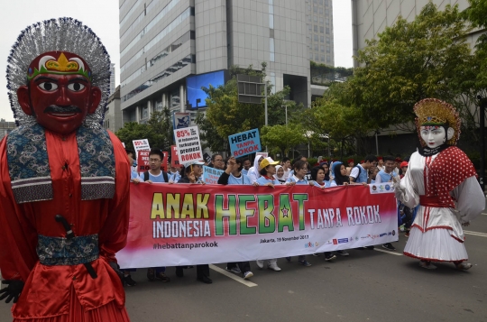 Kampanye anak Indonesia hebat tanpa rokok