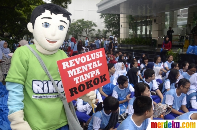 Image result for kampanye anak indonesia sehat tanpa rokok