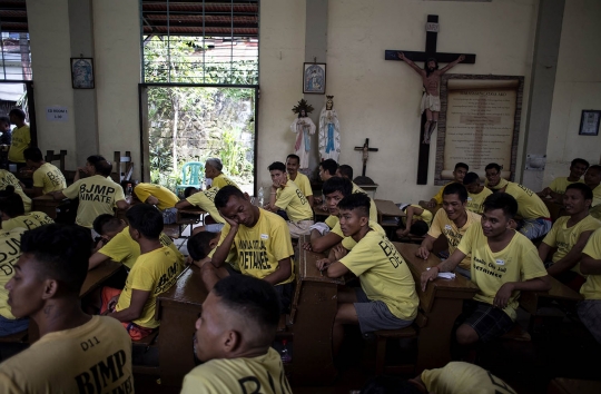 Semangat ratusan narapidana di Filipina ikuti ujian sekolah