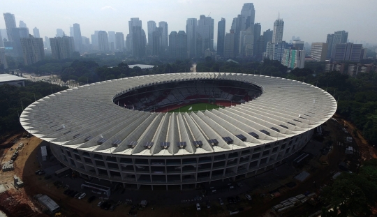 Melihat kondisi terkini Stadion Gelora Bung Karno