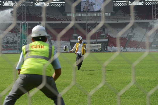 Melihat kondisi terkini Stadion Gelora Bung Karno