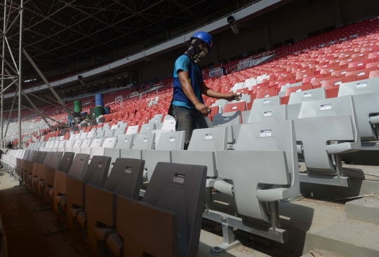 Melihat kondisi terkini Stadion Gelora Bung Karno