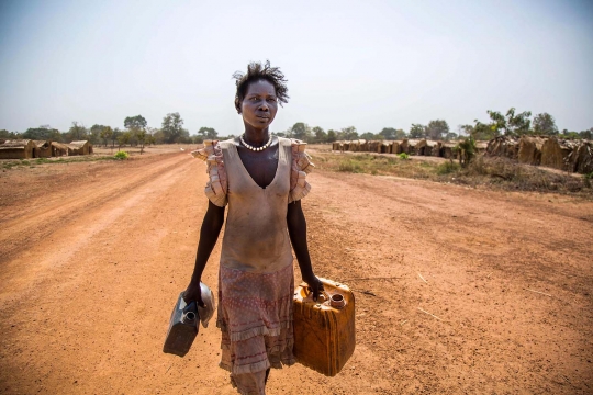 Nestapa warga Sudan Selatan dilanda kelaparan dan krisis air bersih