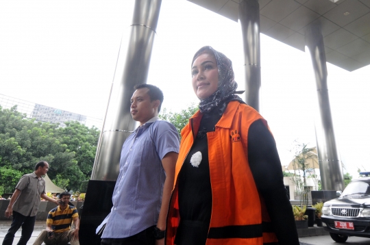 KPK kembali periksa Siti Masitha Soeparno terkait kasus suap RSUD Tegal