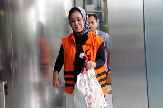 KPK kembali periksa Siti Masitha Soeparno terkait kasus suap RSUD Tegal