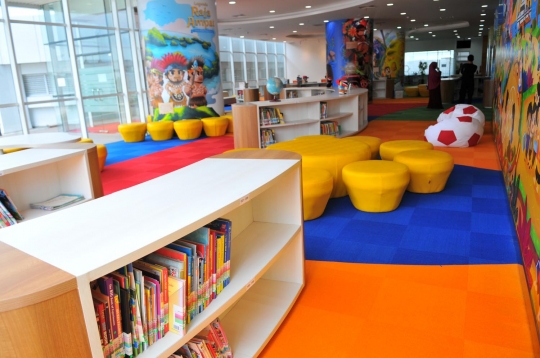 Mengintip fasilitas Perpustakaan Nasional baru yang bikin betah pengunjung