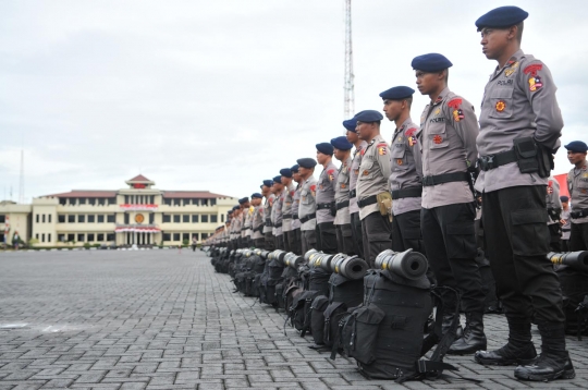 Apel Satgas Operasi Pusat Aman Nusa II, 4.007 personel tanggap bencana diterjunkan