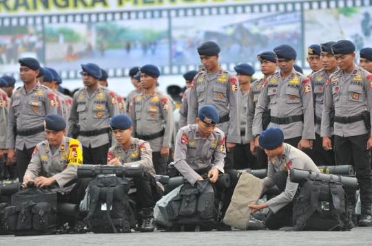 Apel Satgas Operasi Pusat Aman Nusa II, 4.007 personel tanggap bencana diterjunkan