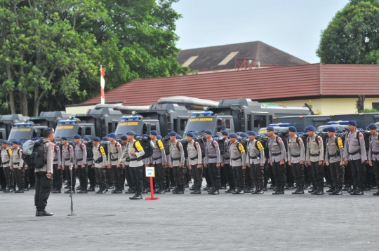 Apel Satgas Operasi Pusat Aman Nusa II, 4.007 personel tanggap bencana diterjunkan