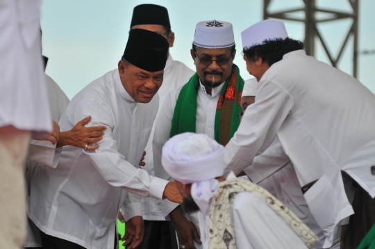 Ribuan jemaah hadiri Maulid Nabi Muhammad SAW di Monas