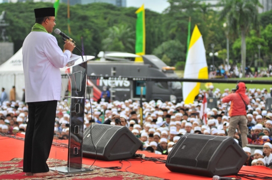 Ribuan jemaah hadiri Maulid Nabi Muhammad SAW di Monas