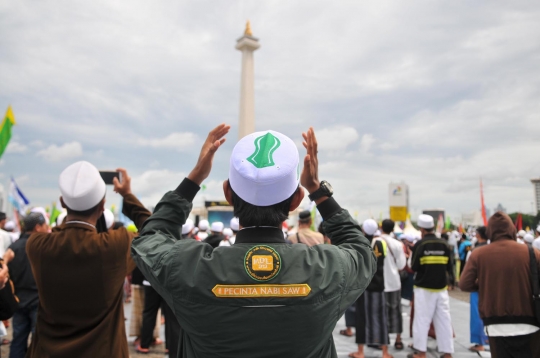 Ribuan jemaah hadiri Maulid Nabi Muhammad SAW di Monas