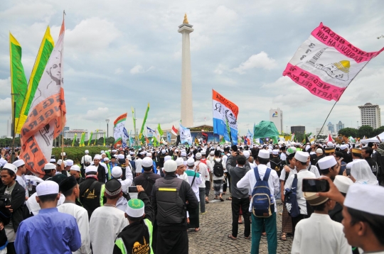 Ribuan jemaah hadiri Maulid Nabi Muhammad SAW di Monas