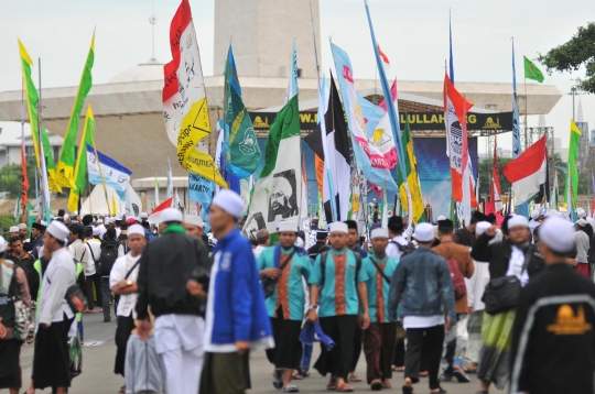 Ribuan jemaah hadiri Maulid Nabi Muhammad SAW di Monas