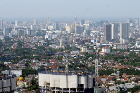 Sesaknya permukiman penduduk di Ibu Kota