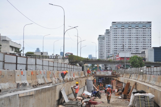 Sudah 60 persen, proyek underpass Matraman terus dikebut