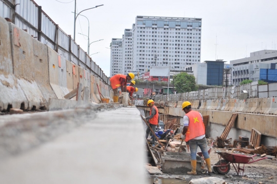 Sudah 60 persen, proyek underpass Matraman terus dikebut