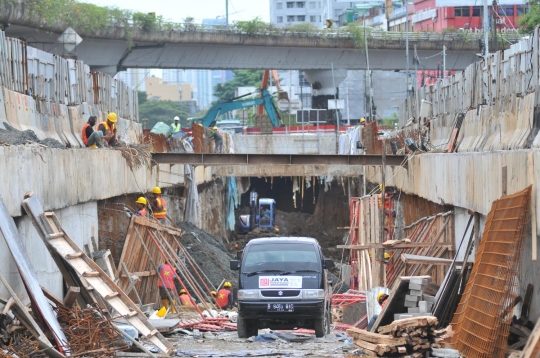 Sudah 60 persen, proyek underpass Matraman terus dikebut