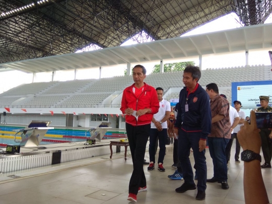 Presiden Jokowi puji renovasi GBK