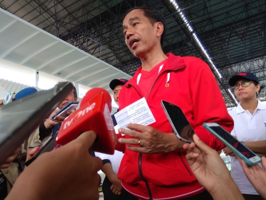 Presiden Jokowi puji renovasi GBK