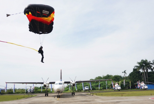 Kapolri pimpin perayaan HUT ke-67 Korpolairud di Pondok Cabe