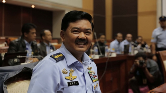 Marsekal Hadi sampaikan visi dan misi jadi Panglima TNI di hadapan DPR