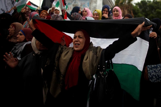 Kemarahan warga Palestina tolak Yerusalem jadi ibu kota Israel