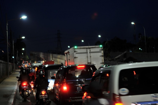 Potret kemacetan Ibu Kota makin parah akibat proyek infrastruktur