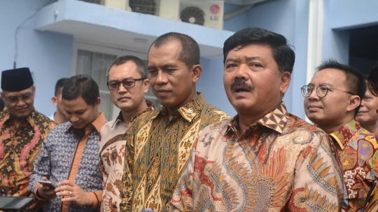 Keakraban Marsekal Hadi saat undang Komisi I DPR sarapan bersama