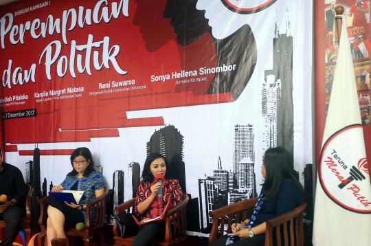 Diskusi peran perempuan dalam berpolitik