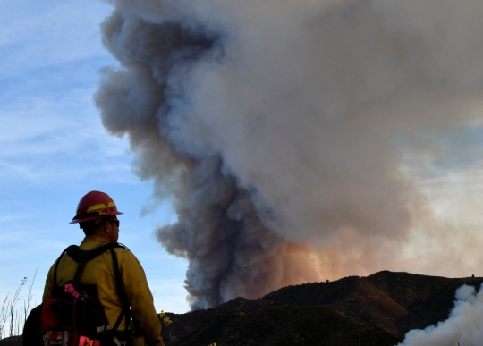 Saat kemarahan alam tak terbendung melahap isi lahan California