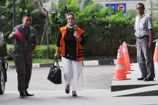Tersangka Siti Masitha jalani pemeriksaan untuk kelengkapan berkas di KPK