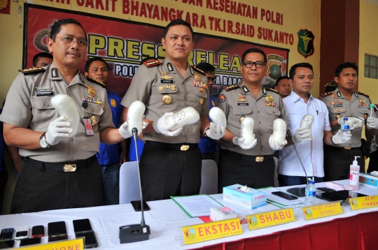 Polres Jakarta Barat bongkar peredaran narkoba jaringan Malaysia