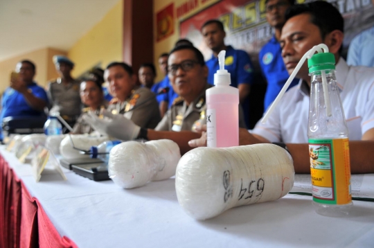 Polres Jakarta Barat bongkar peredaran narkoba jaringan Malaysia