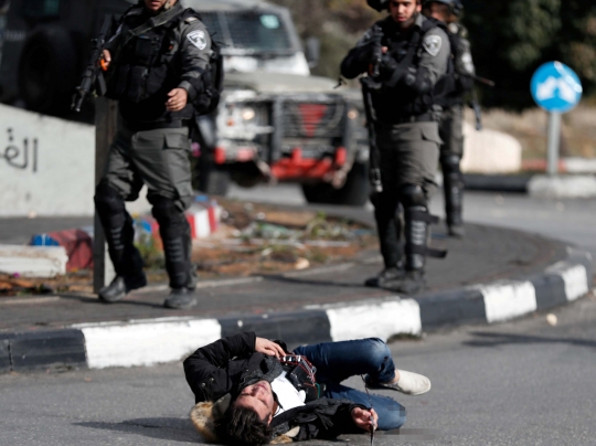 Polisi Israel tembak pria Palestina bawa pisau dari jarak dekat
