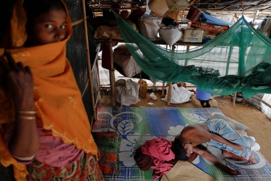 Tragis, pria Rohingya kehilangan kaki dan penglihatan akibat ranjau Myanmar