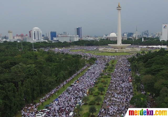 Image result for aksi bela palestina di monas