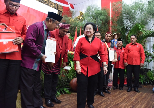 Megawati umumkan 4 pasangan cagub-cawagub Pilkada 2018