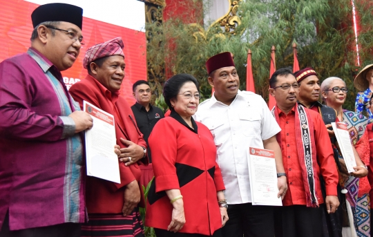 Megawati umumkan 4 pasangan cagub-cawagub Pilkada 2018