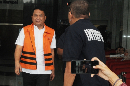 Wali Kota Cilegon usai jalani pemeriksaan lanjutan