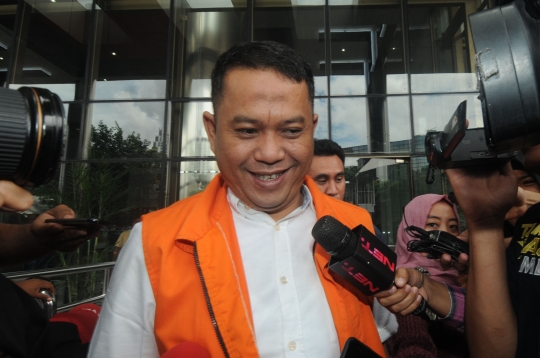 Wali Kota Cilegon usai jalani pemeriksaan lanjutan