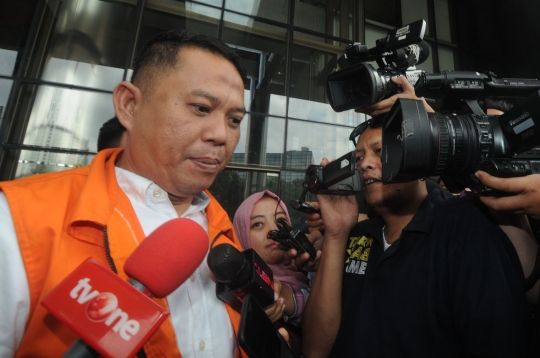 Wali Kota Cilegon usai jalani pemeriksaan lanjutan