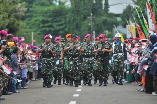 Panglima TNI kunjungi markas Korps Marinir di Cilandak