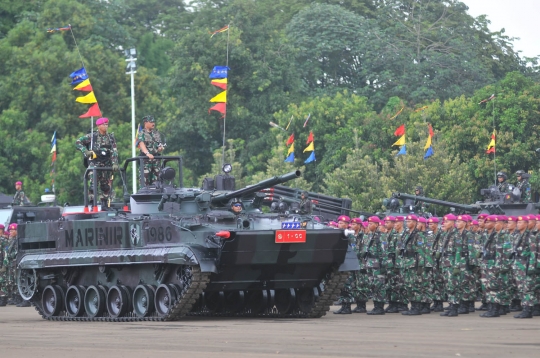 Panglima TNI kunjungi markas Korps Marinir di Cilandak