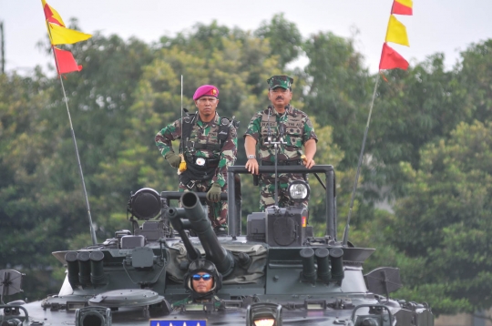 Panglima TNI kunjungi markas Korps Marinir di Cilandak