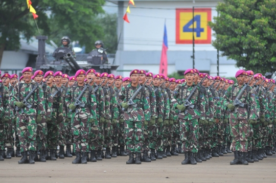 Panglima TNI kunjungi markas Korps Marinir di Cilandak