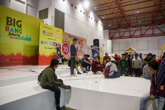 Mengunjungi festival dan pameran cuci gudang BigBang Jakarta 2017